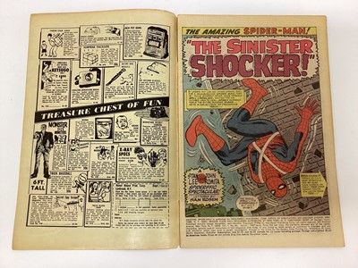 Lot 53 - The Amazing Spider-Man issue 41, 42, 43, 44, 45, 46, 47, 48, 49. 1966 and 1967 priced 10d and 12 cents. (9)