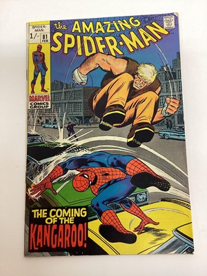 Lot 57 - Quantity of The Amazing Spider-Man 1970 to 1978, Mostly American variant prices. Approx 19.