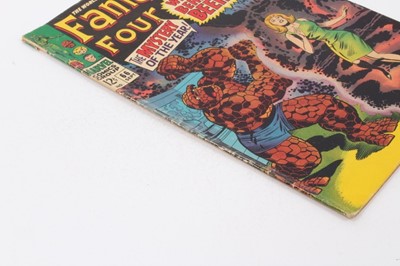 Lot 32 - Fantastic Four #66 & #67 1967, origin and first appearance of Adam Warlock. Priced 10d and 12cent