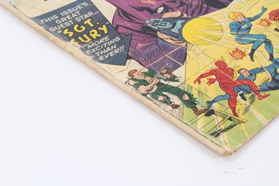 Lot 36 - Three 1960s Fantastic Four comics .Fantastic Four annual #1 1963, Fantastic Four Special King Size annual #3 1965 and Fantastic Four #21 1963.