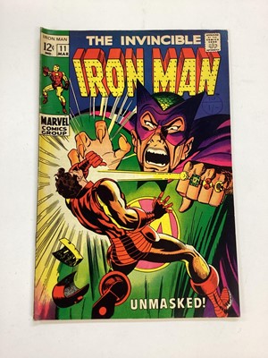Lot 61 - Quantity of The Invincible Iron Man 1968 and 1969. To include issue 2, the 1st appearance of the Demolisher. Mostly American price variants. (18)