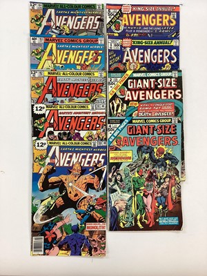 Lot 66 - Box of 1970's The Avengers Comics