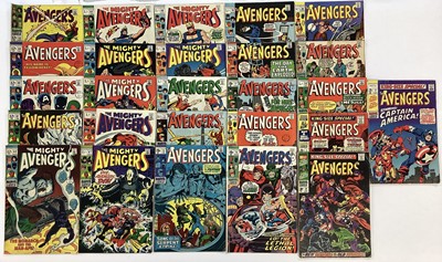 Lot 67 - Box of 1960's The Avengers Comics