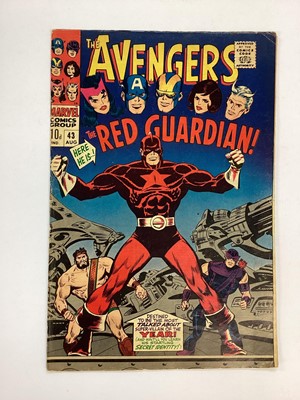 Lot 67 - Box of 1960's The Avengers Comics