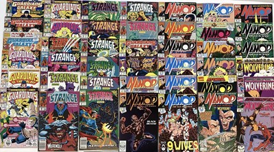Lot 150 - Marvel Comics 1970's, 1980's & 1990's to include Guardian of the Galaxy, Dr Strange, Ghost Rider and others approximately 210 comics