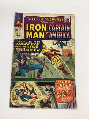 Lot 69 - Quantity of Tales of Suspense 1964 to 1968. English and American price variants. Approx 38