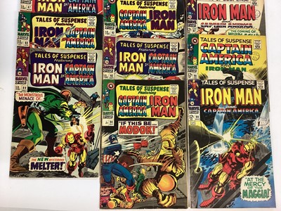 Lot 69 - Quantity of Tales of Suspense 1964 to 1968. English and American price variants. Approx 38