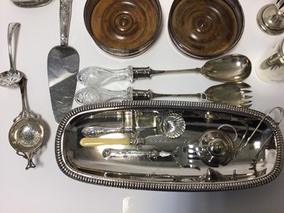 Lot 78 - Lot silver plated wares