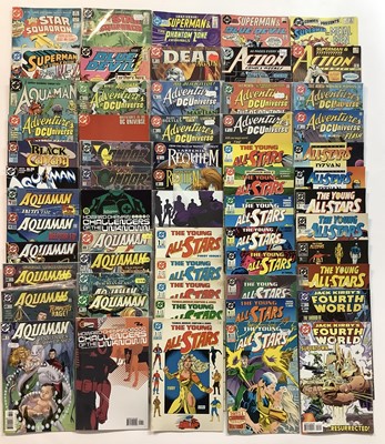 Lot 151 - DC Comics mostly 1990's & 2000's to include The Flash, Hawkman, Aquaman, The Young All-stars and others. Approximately 254 comics