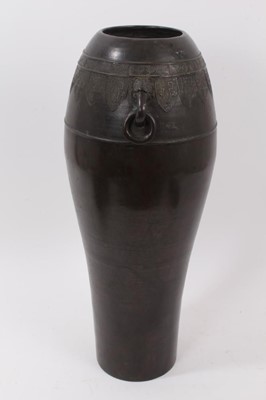 Lot 737 - Large Chinese archaic style bronze vase