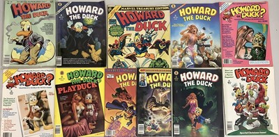 Lot 153 - Quantity of Marvel Magazine Group Howard The Duck.