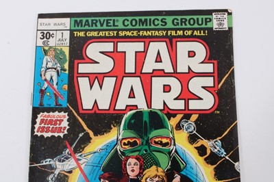 Lot 37 - Star Wars #1 (1977 Marvel) priced 30 cents. (1)