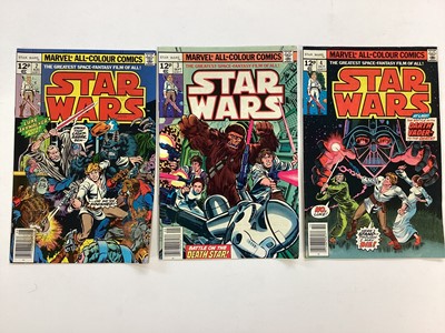 Lot 70 - Quantity of Star Wars (1977 - 1980 Marvel) complet run from issue 2 - 33. Together with Star Wars king sized annual #1 (1979) (33)