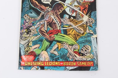 Lot 38 - Three 1963 Strange Tales featuring Brother Voodoo #169 #171 #172. Priced 20cents