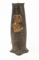Lot 752 - Early 20th century cold painted bronze Art...
