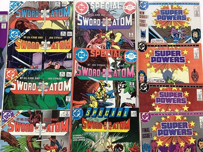 Lot 91 - Selection of DC Comics mini series to include 1986 Super Power #1-4, 1984 Sword of The Atom #1-4, 1986 Deadman #1-4, 1984 Jemm Son of Saturn #1-12, 1988 Hawk & Dove #1-5 and others