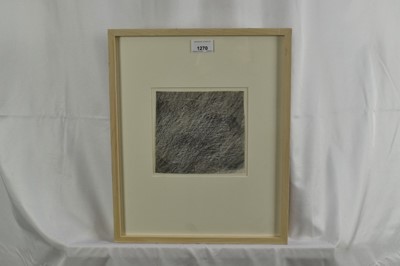 Lot 1270 - *Colin Self (b.1941) pencil and frottage - Fieldpull 1969, signed, titled and dated verso, 15cm x 16cm, in glazed frame