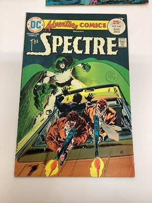 Lot 89 - DC Adventure Comics 1974, Bronze Age origin of The Spectre #431 #434 #435 #436 #438 #439 #440.