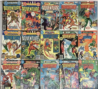 Lot 88 - Quantity of DC Comics, Adventure Comics comprising of five $1 comics #459 #460 #463 #464 #465, four Starman and Plastic Man #469 #470 #473 #474, Adventures comics #475 #476 #477 #478 and Dial "H" f...