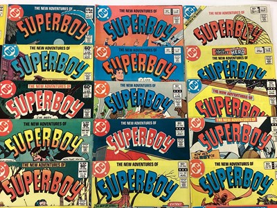 Lot 86 - Quantity of DC Comics Superboy 1980's #1-7 #9-11 #13-21 #23-33 #35 #38 #40 #41 #42 #48