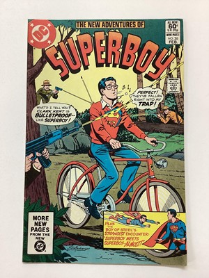 Lot 86 - Quantity of DC Comics Superboy 1980's #1-7 #9-11 #13-21 #23-33 #35 #38 #40 #41 #42 #48