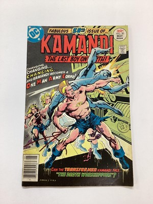 Lot 85 - Quantity of 1970's DC Comics Kamandi, The Last Boy On Earth.