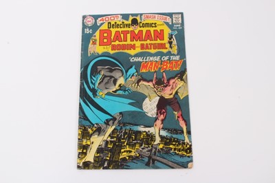 Lot 42 - DC Comics 1970 Detective Comics presents Batman, Robin and Batgirl. "Challenge of the Man-Bat" #400. The first appearance  and origin of Man-Bat. First team up of Batgirl and Robin.