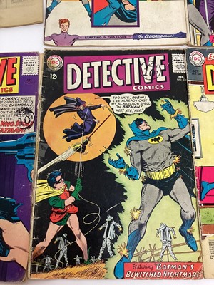 Lot 77 - Twelve DC Comics Detective Comics mostly 1960's, #327 #332 #334 #336 #344 #350 #352 #355 #356 #360 #361 #458.