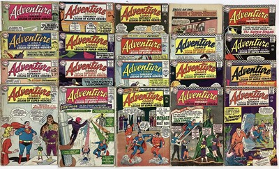 Lot 83 - Twenty 1964-66 Adventure Comics, #327 #328 #329 #330 #331 #332 #334 #335 #336 #337 #338 #339 #340 #341 #342 #343 #344 #345 #346 #347