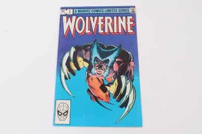 Lot 44 - Marvel Comics Wolverine first solo limited series, complete run 1-4 (1982). Priced 60 cents. (4)