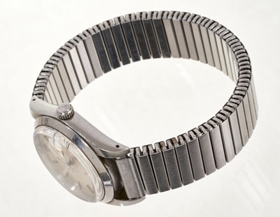 Lot 601 - Rolex Oyster Date wristwatch on expandable bracelet, with service and repair paperwork