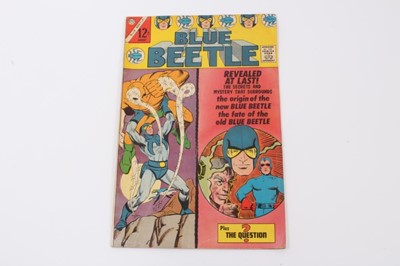 Lot 100 - 1967 Blue Beetle #2, Origin of Blue Beetle. Priced 12cent