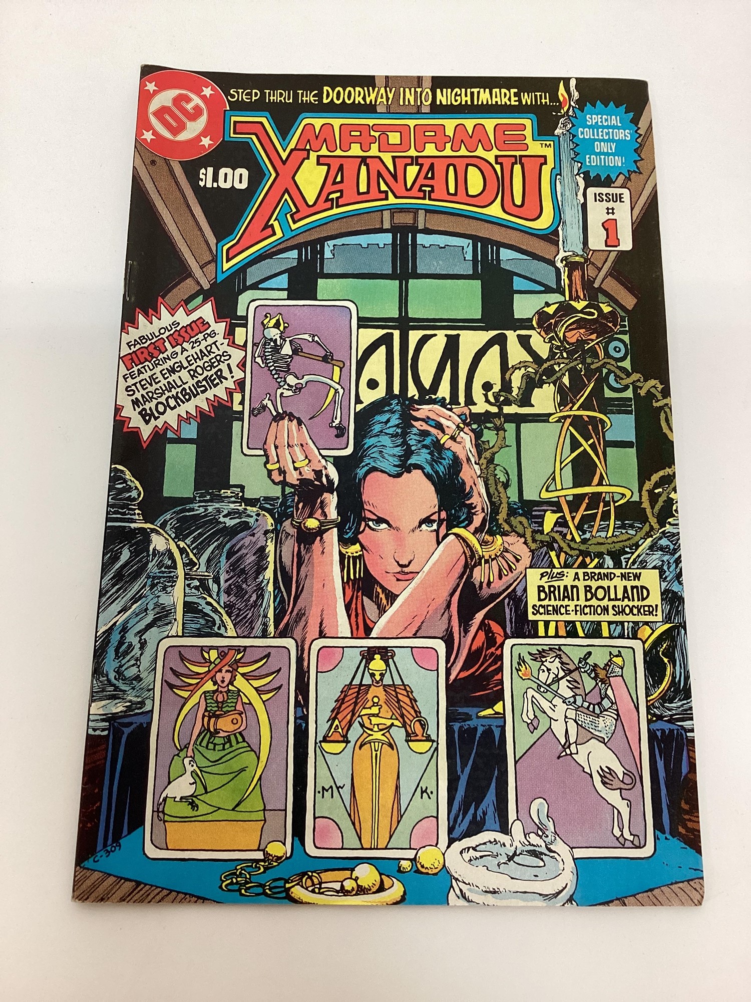 Doorway to Nightmare #1 CGC 8.5 WHITE Pgs sold 1st Madame Xanadu 1978 Bronze Age.