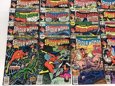 Lot 99 - Marvel Comics 1970's The Spider-Women #1 #2 #3 #4 #5 #6 #6 #7 #9 #10 #11 #12 #13 #14 #15 #16 #17 #18 #19 #20 #21 #29 #40 #43 #46 #48
