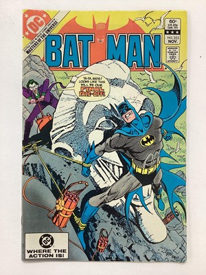 Lot 98 - Quantity of DC Comics, Batman mostly 1980's.
