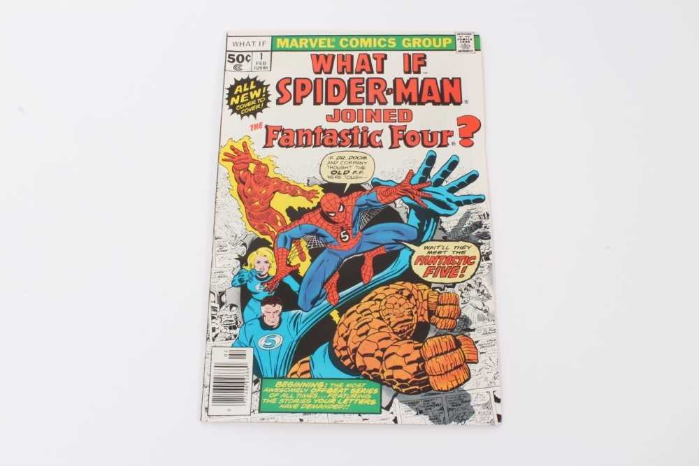 Lot 171 - Marvel Comics, 1977 What If Spider-Man joined The Fantastic Four ? #1. Priced 50cent