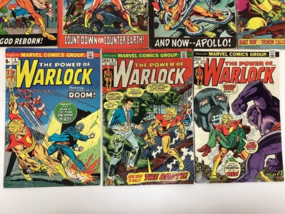 Lot 173 - Marvel Comics, 1970's The Power Of Warlock #1 #2 #3 #4 #5 #6 #7