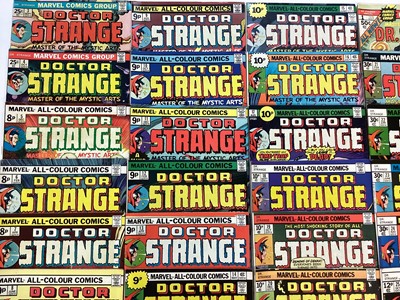 Lot 145 - Large quantity of Marvel Comics, 1970's & 80's Doctor Strange Master of the mystic arts.