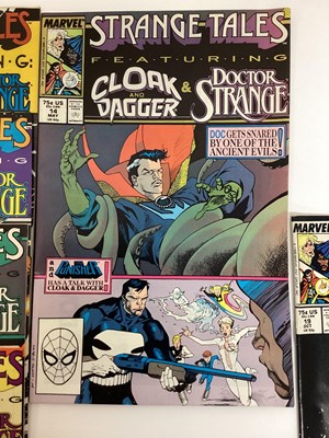 Lot 144 - Marvel Comics, 1980's Strange Tales Featuring Cloak and Dagger & Doctor Strange #1-19