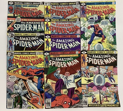 Lot 155 - Marvel Comics, 1970's The Amazing Spider-Man #188 #189 #193 & #195-199 together with The Amazing Spider-Man king size annual #13 & 11