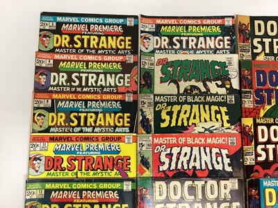 Lot 143 - Quantity of Marvel Comics, 1960's & 70's Dr. Strange and Marvel Premiere Featuring Dr. Strange