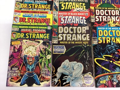 Lot 143 - Quantity of Marvel Comics, 1960's & 70's Dr. Strange and Marvel Premiere Featuring Dr. Strange