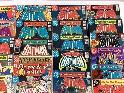 Lot 106 - Quantity of DC Comics, 1980's Detective Comics Batman