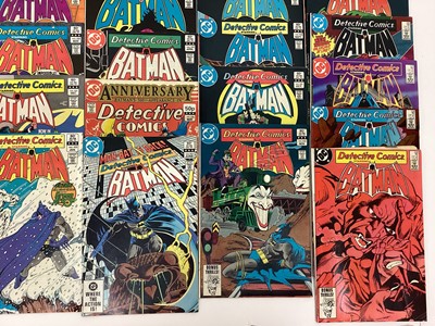 Lot 106 - Quantity of DC Comics, 1980's Detective Comics Batman