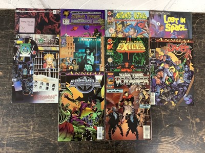 Lot 247 - Large quantity of Dark Horse Comics, Malibu Comics and Caliber Comics to include Danger Girl, Harvest Lieberman Lorimer issues 2-5, Fury "Peacemaker", 1963 Tomorrow Syndicate and others