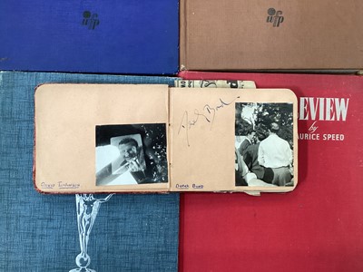 Lot 1583 - Autograph album containing 1940s Film Stars