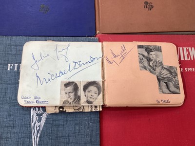 Lot 1583 - Autograph album containing 1940s Film Stars