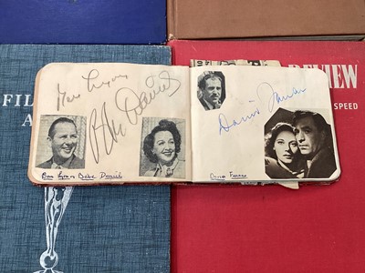 Lot 1583 - Autograph album containing 1940s Film Stars