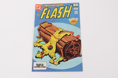 Lot 108 - Three 1980's DC Comics, The Flash #323 #324 #325.
