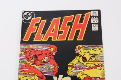 Lot 108 - Three 1980's DC Comics, The Flash #323 #324 #325.